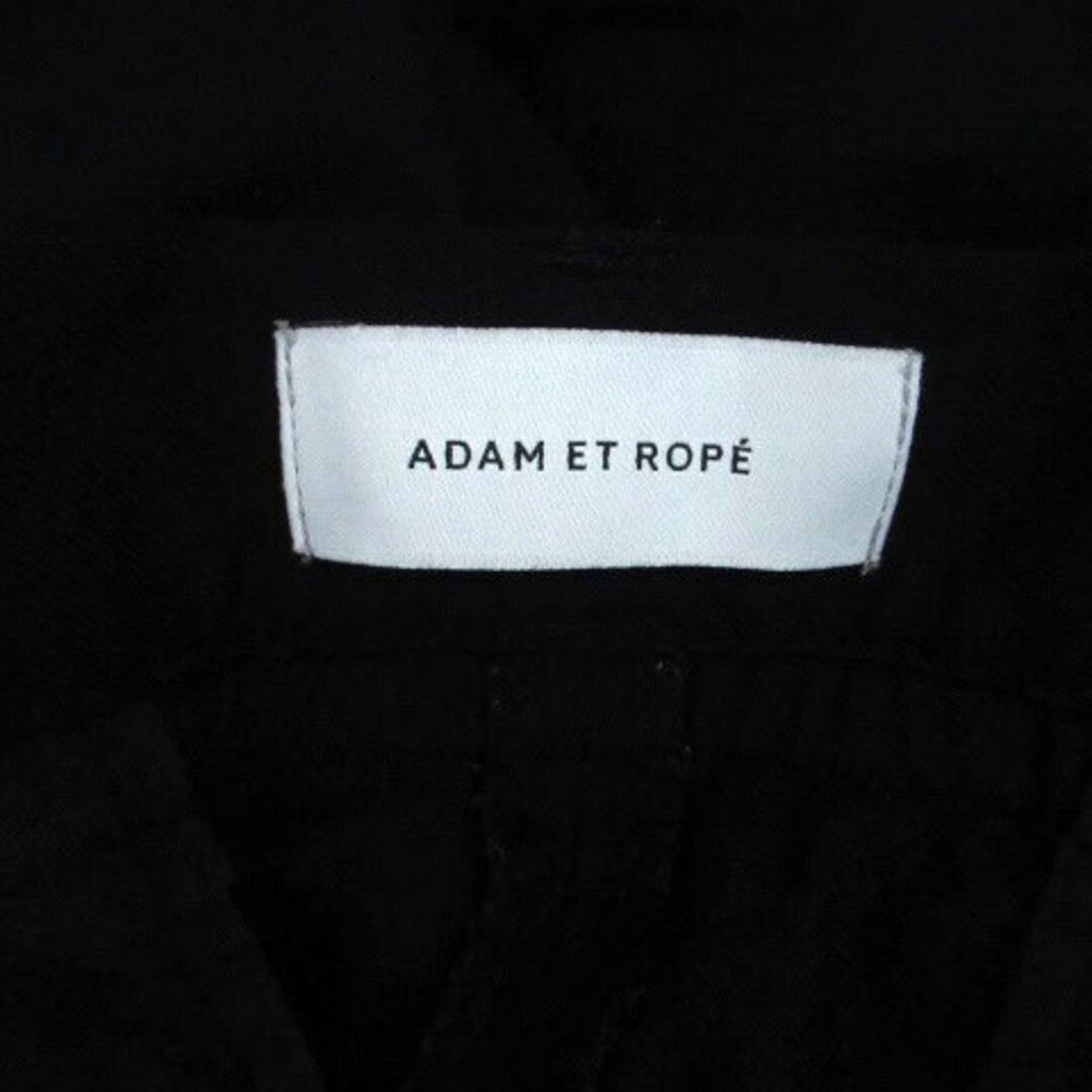 Adam et Rope'(アダムエロぺ)のアダムエロペ テーパードパンツ ロング丈 ウール M 紺 ネイビー レディースのパンツ(その他)の商品写真