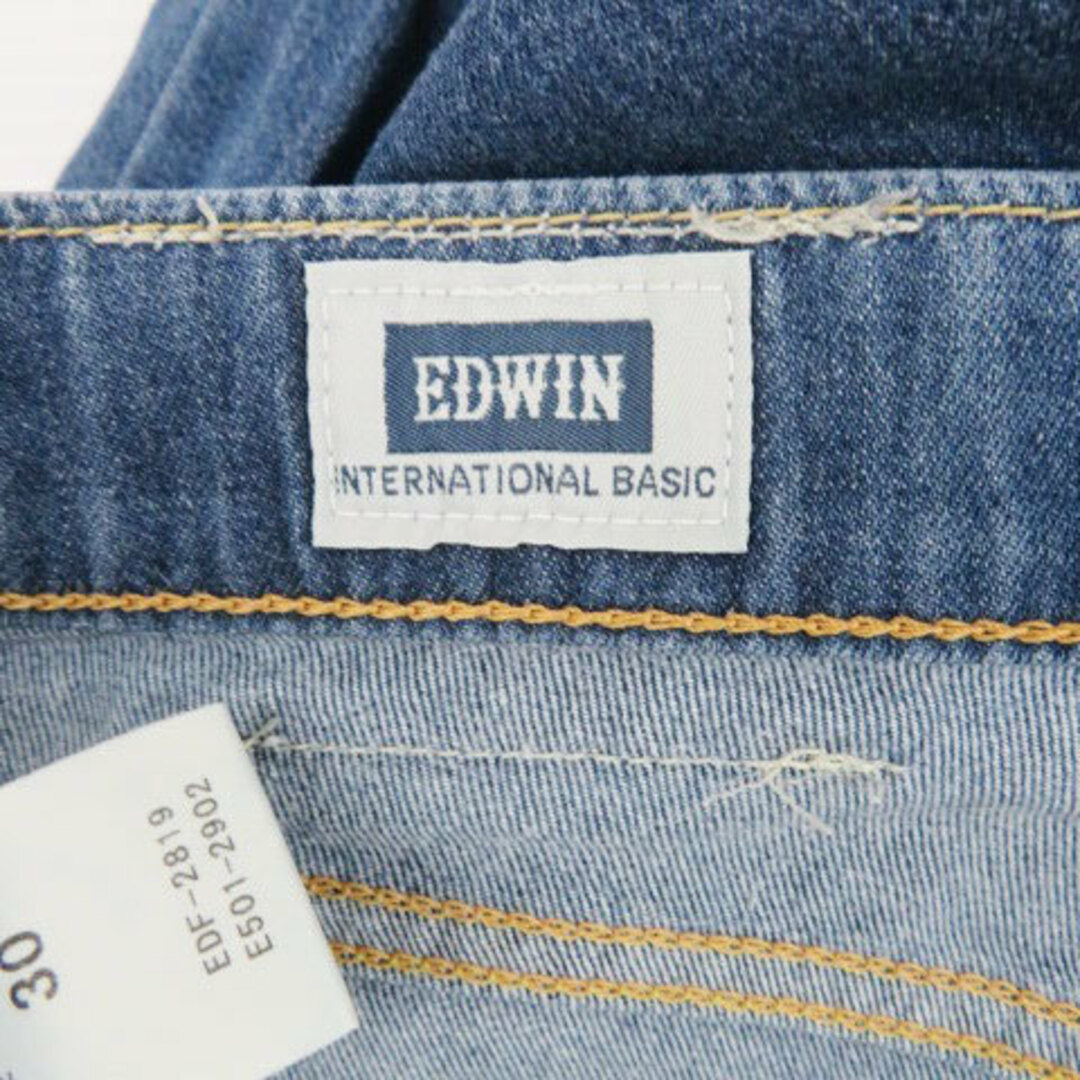 EDWIN(エドウィン)のエドウィン デニムパンツ ジーンズ テーパードパンツ アンクル丈 30 ブルー メンズのパンツ(デニム/ジーンズ)の商品写真