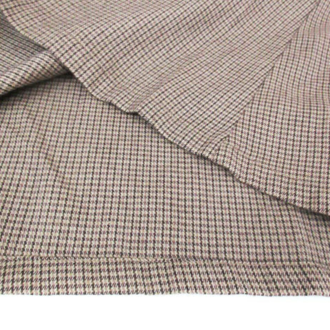 SM2(サマンサモスモス)のサマンサモスモス フレアスカート ロング マキシ丈 チェック柄 F ベージュ 茶 レディースのスカート(ロングスカート)の商品写真