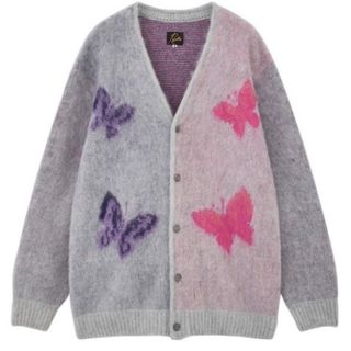 ニードルス(Needles)のNEEDLES 22fw別注 Mohair Cardigan Papillon(カーディガン)