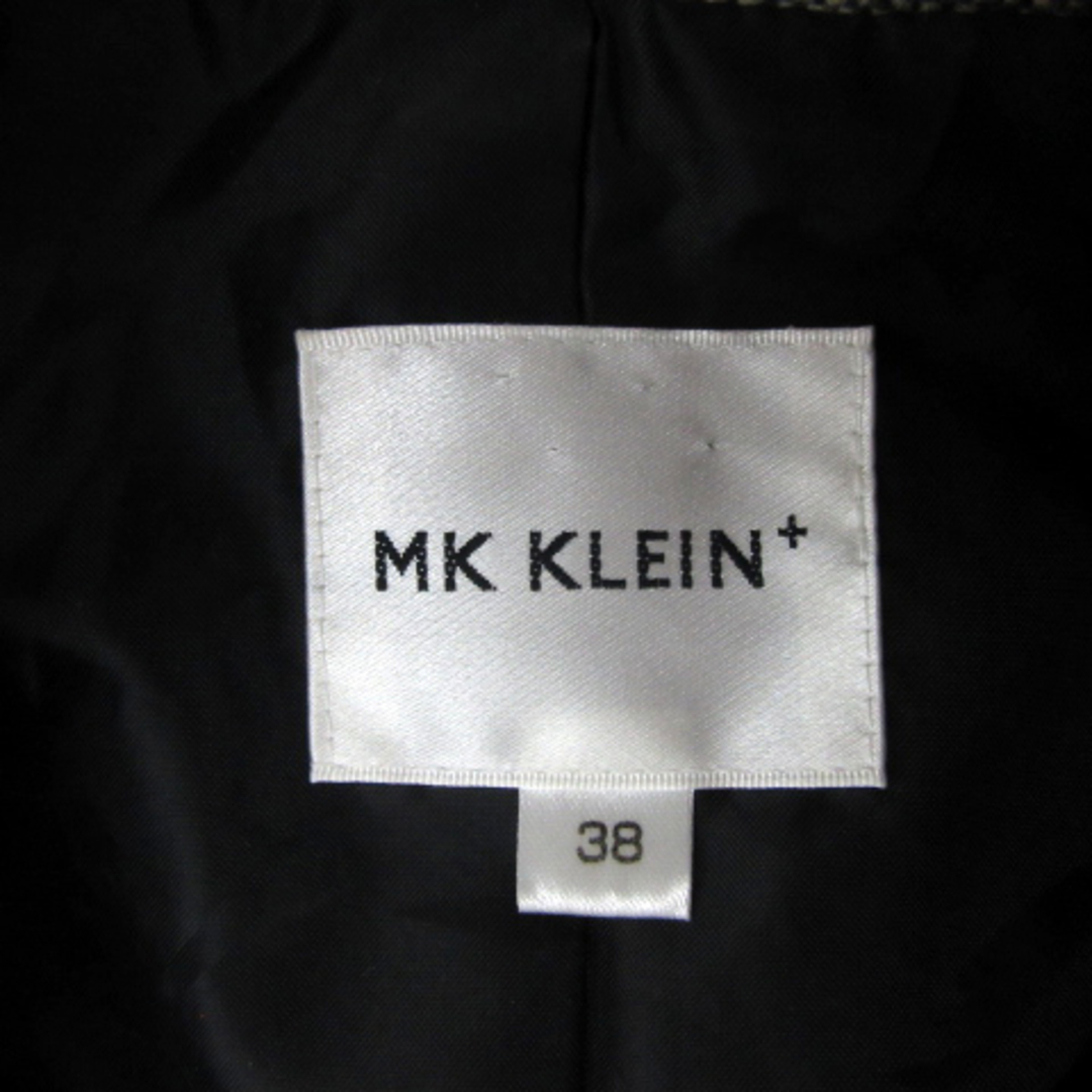 MK MICHEL KLEIN(エムケーミッシェルクラン)のMK ミッシェルクラン MK KLEIN＋ オープンカラージャケット 38 黒 レディースのジャケット/アウター(その他)の商品写真