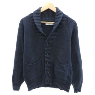 アズールバイマウジー(AZUL by moussy)のアズールバイマウジー ニットカーディガン ミドル丈 ショールカラー 無地(カーディガン)