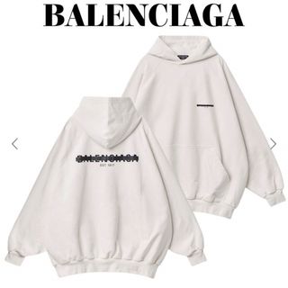 バレンシアガ(Balenciaga)の美品 バレンシアガ STRIKE 1917 スウェットシャツ オーバーサイズ(パーカー)