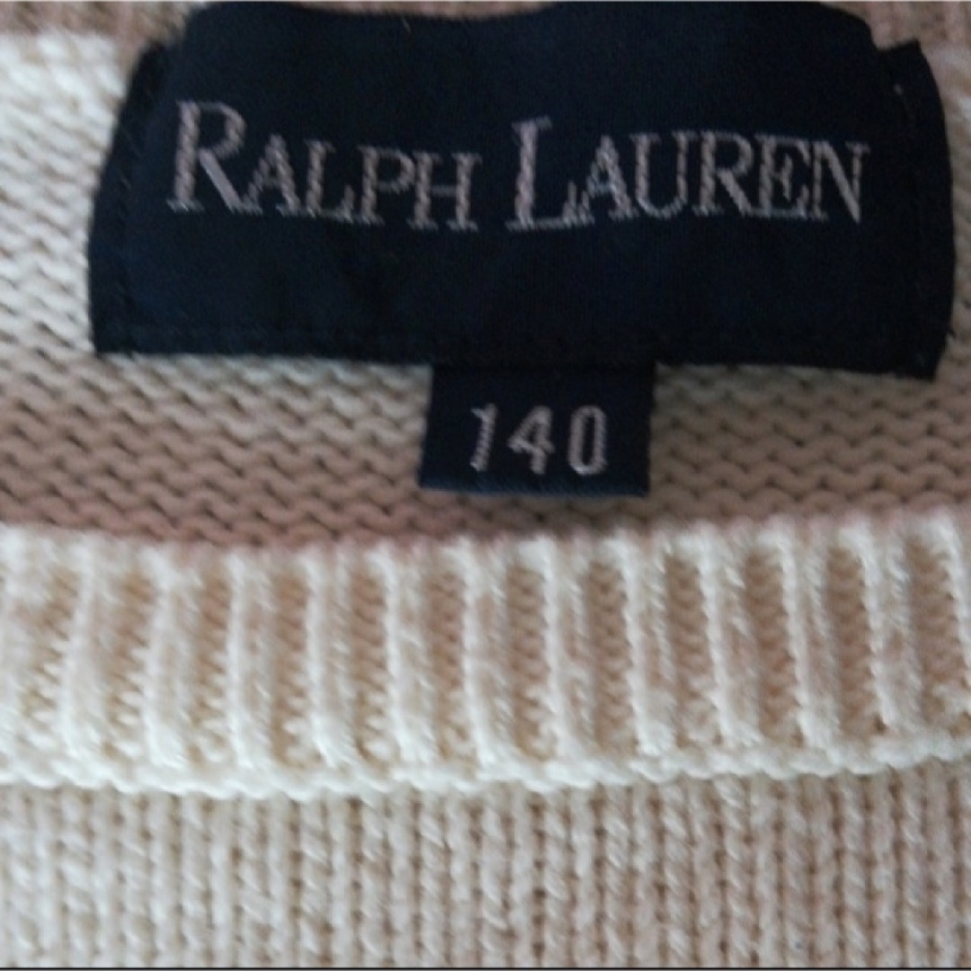 Ralph Lauren(ラルフローレン)のラルフローレンセーター　140センチ キッズ/ベビー/マタニティのキッズ服女の子用(90cm~)(ニット)の商品写真