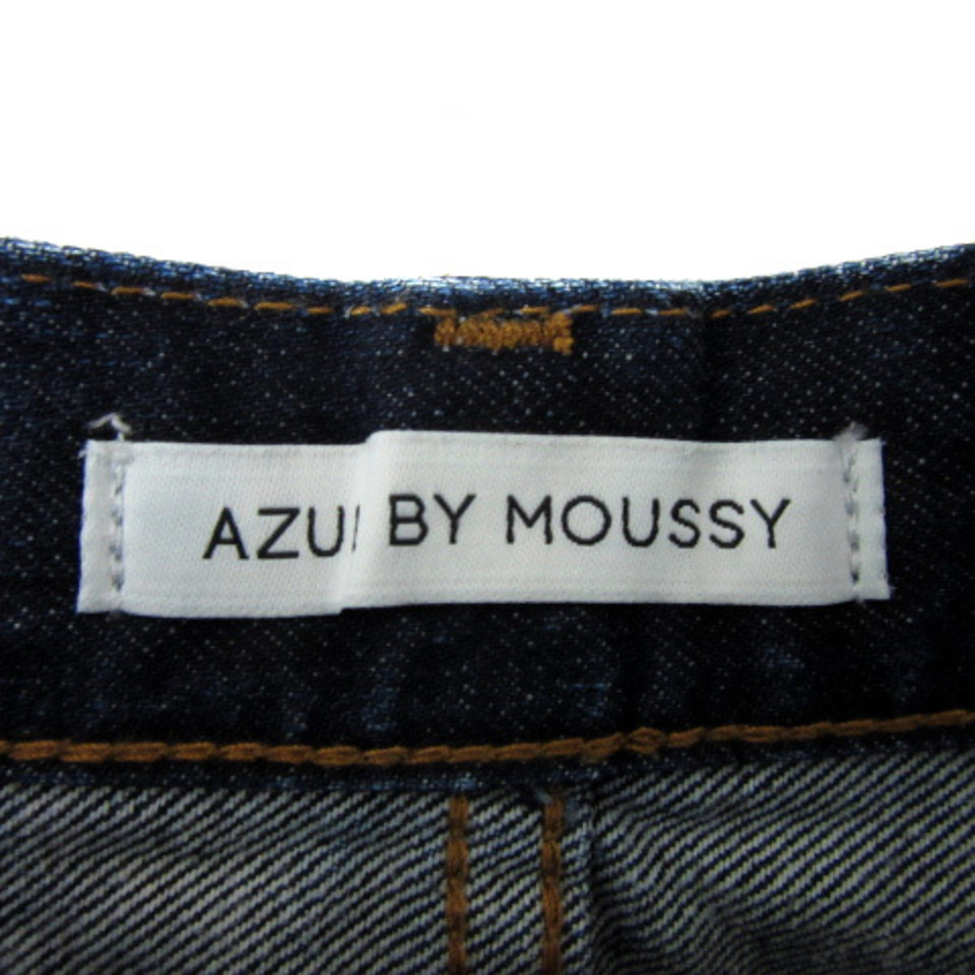 AZUL by moussy(アズールバイマウジー)のアズールバイマウジー デニムスカート タイトスカート スリット S インディゴ レディースのスカート(ひざ丈スカート)の商品写真