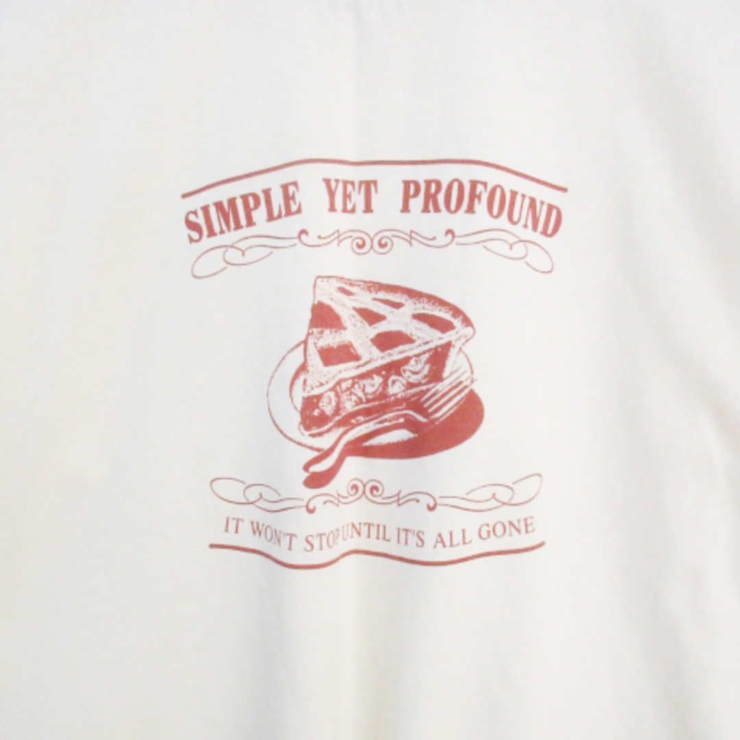 エヘカソポ サマンサモスモス Tシャツ カットソー 半袖 ロゴ F 黄色 茶 レディースのトップス(Tシャツ(半袖/袖なし))の商品写真
