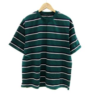 アザー(other)のコカ Tシャツ カットソー 半袖 ボーダー柄 M マルチカラー 緑(Tシャツ/カットソー(半袖/袖なし))