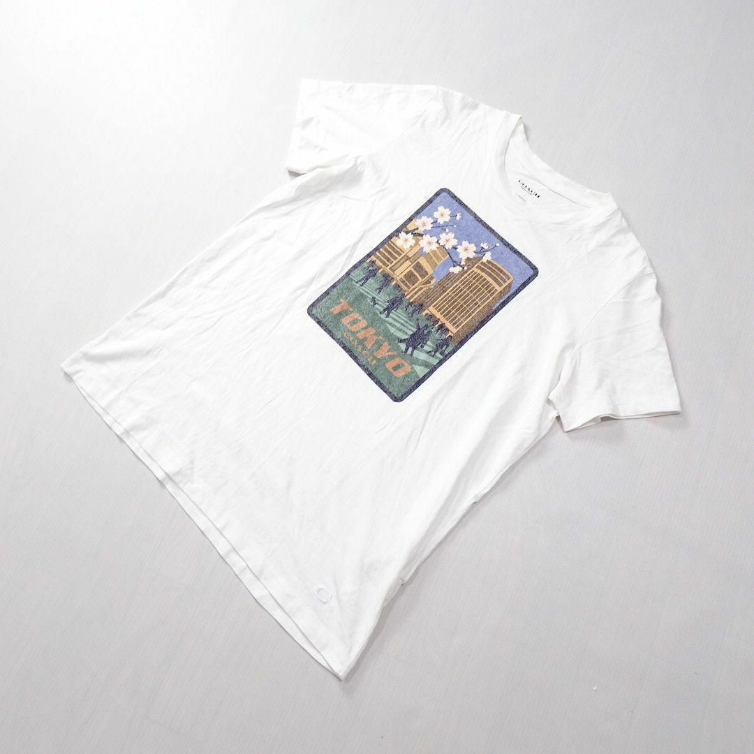 COACH(コーチ)のCOACH コーチ TOKYO グラフィック Tシャツ ホワイト その他のその他(その他)の商品写真