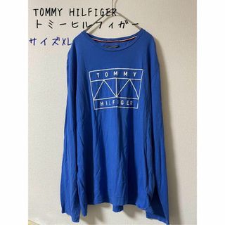 トミーヒルフィガー(TOMMY HILFIGER)のTOMMY HILFIGER トミーヒルフィガー　ロングスリーブ　XL(Tシャツ/カットソー(七分/長袖))