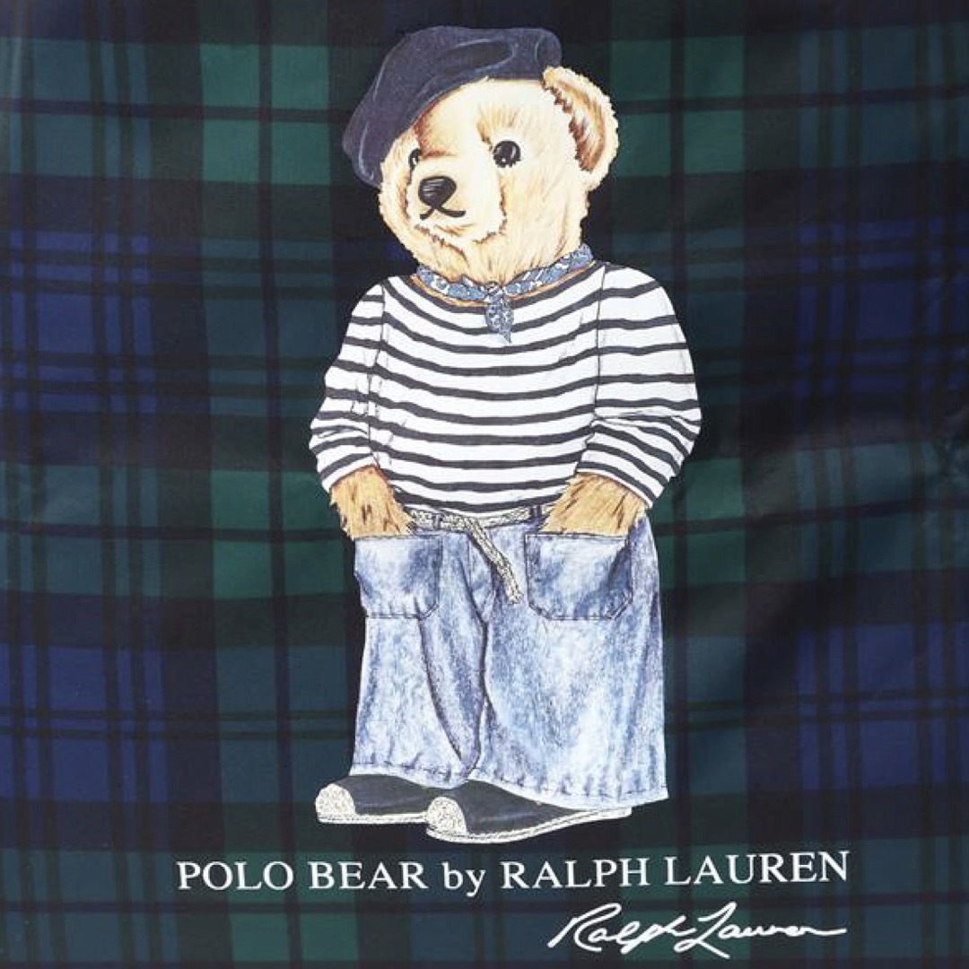 POLO RALPH LAUREN(ポロラルフローレン)の新品タグつき　ラルフローレン  ポロベア レインバッグ エコバッグ レディースのバッグ(エコバッグ)の商品写真