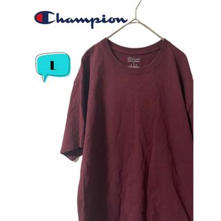 チャンピオン(Champion)のChampion チャンピオン　メンズ　Tシャツ　ワインレッド　L(Tシャツ/カットソー(半袖/袖なし))