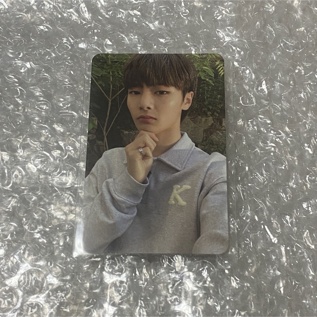 Stray Kids(ストレイキッズ)のstraykids noeasy トレカ アイエン 両面 エンタメ/ホビーのタレントグッズ(アイドルグッズ)の商品写真