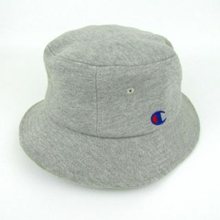 Champion - チャンピオン バケットハット 綿100％ ブランド 帽子 レディース メンズ 57.5cmサイズ グレー Champion