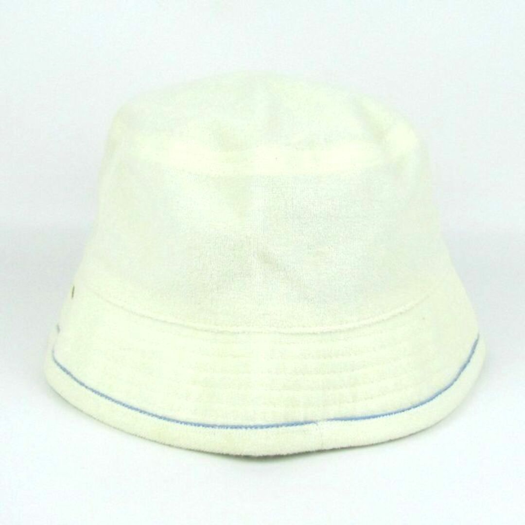 PUMA(プーマ)のプーマ バケットハット パイル生地 ロゴ刺繍 ブランド 帽子 メンズ レディース Lサイズ アイボリー PUMA レディースの帽子(ハット)の商品写真