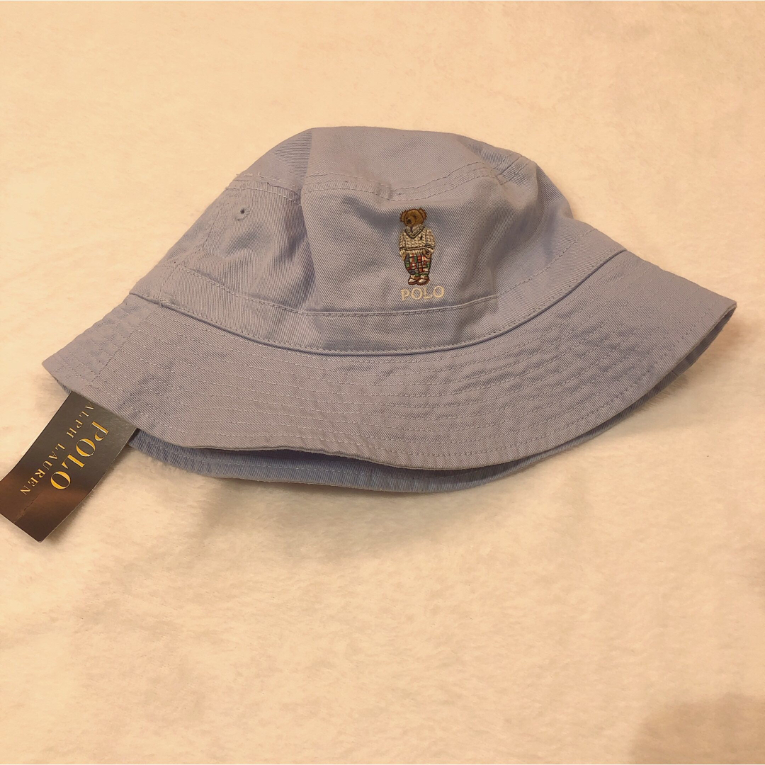 POLO RALPH LAUREN(ポロラルフローレン)の新品タグつき　ラルフローレン　ポロベア　バケットハット レディースの帽子(ハット)の商品写真