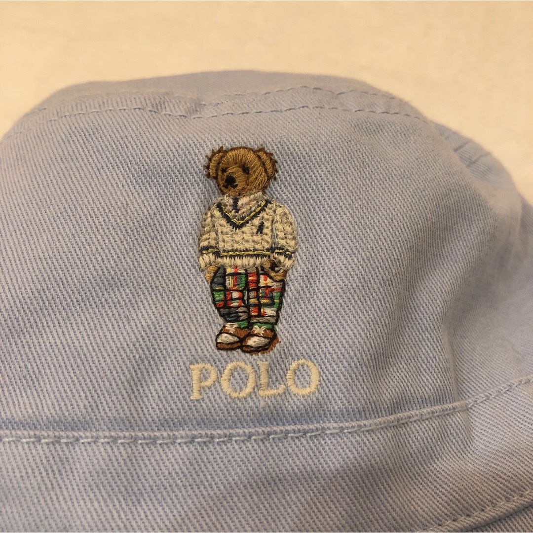 POLO RALPH LAUREN(ポロラルフローレン)の新品タグつき　ラルフローレン　ポロベア　バケットハット レディースの帽子(ハット)の商品写真