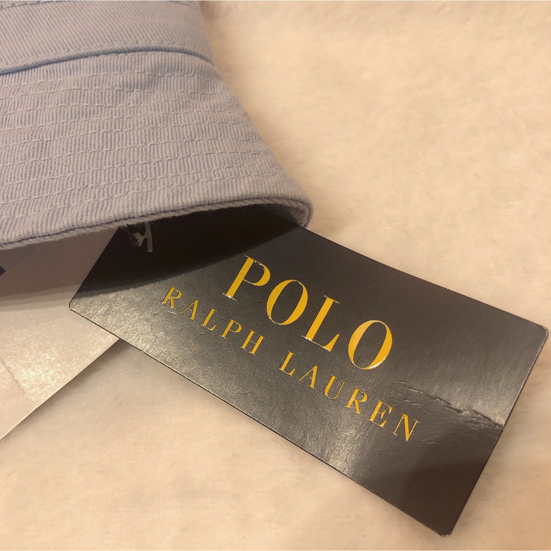 POLO RALPH LAUREN(ポロラルフローレン)の新品タグつき　ラルフローレン　ポロベア　バケットハット レディースの帽子(ハット)の商品写真