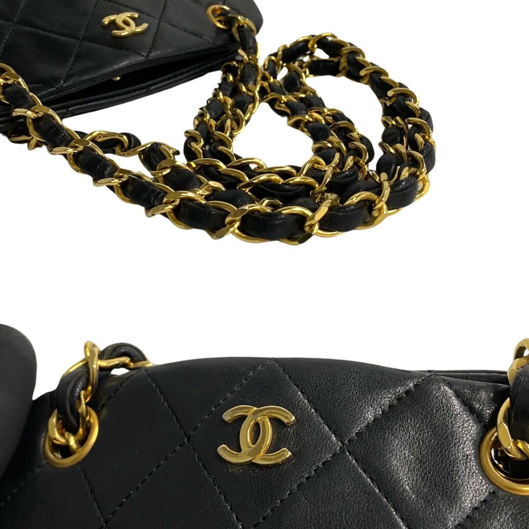 CHANEL(シャネル)の極美品 シール有 1番台 CHANEL シャネル マトラッセ ラムスキン レザー 本革 がま口 チェーン 2way ハンドバッグ ショルダーバッグ  81666 レディースのバッグ(ハンドバッグ)の商品写真