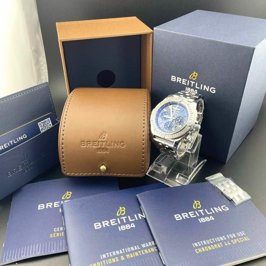 BREITLING(ブライトリング)の3セット磨き済【ブライトリング】クロノマット MOP 500限定 ブラックシェル メンズの時計(腕時計(アナログ))の商品写真