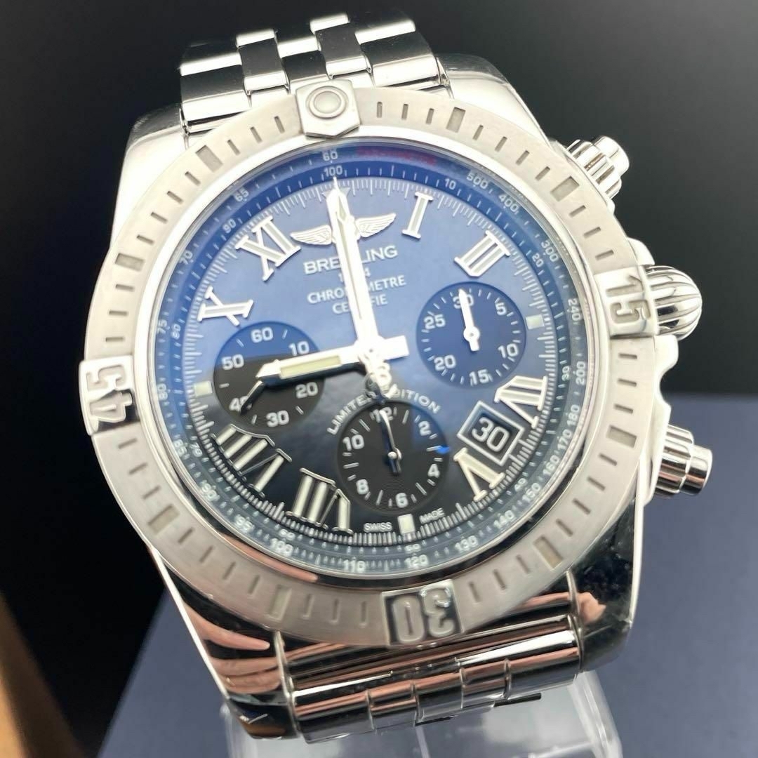 BREITLING(ブライトリング)の3セット磨き済【ブライトリング】クロノマット MOP 500限定 ブラックシェル メンズの時計(腕時計(アナログ))の商品写真