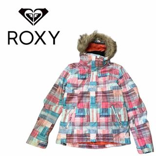 ロキシー(Roxy)のS88 ロキシー　スキーウェア　L チェック(その他)