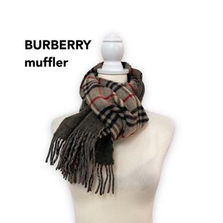 バーバリー(BURBERRY) マフラー/ショール(レディース)(グレー/灰色系 バーバリー(BURBERRY) マフラー/ショール(レディース)(グレー/灰色系