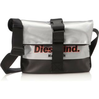 DIESEL ディーゼル ショルダーバッグ シルバー 現在発送まで約7～9日前後