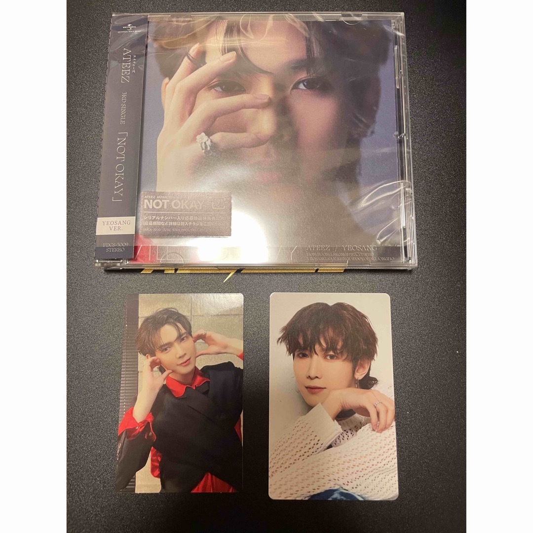 ATEEZ NOT OKAY ソロ盤 ヨサン エンタメ/ホビーのCD(K-POP/アジア)の商品写真
