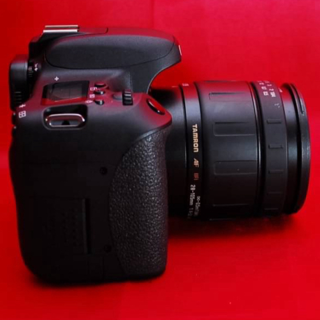 Canon(キヤノン)の✨超お買い得品✨Canon EOS 8000D ダブルレンズ　Wi-Fi転送可 スマホ/家電/カメラのカメラ(デジタル一眼)の商品写真