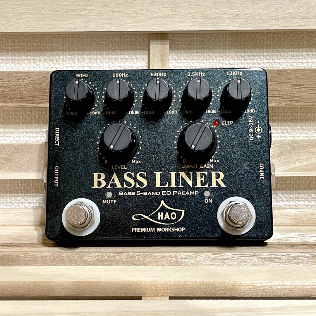 【限定カラー】HAO / BASS LINER (Black Diamond) 楽器のベース(ベースエフェクター)の商品写真