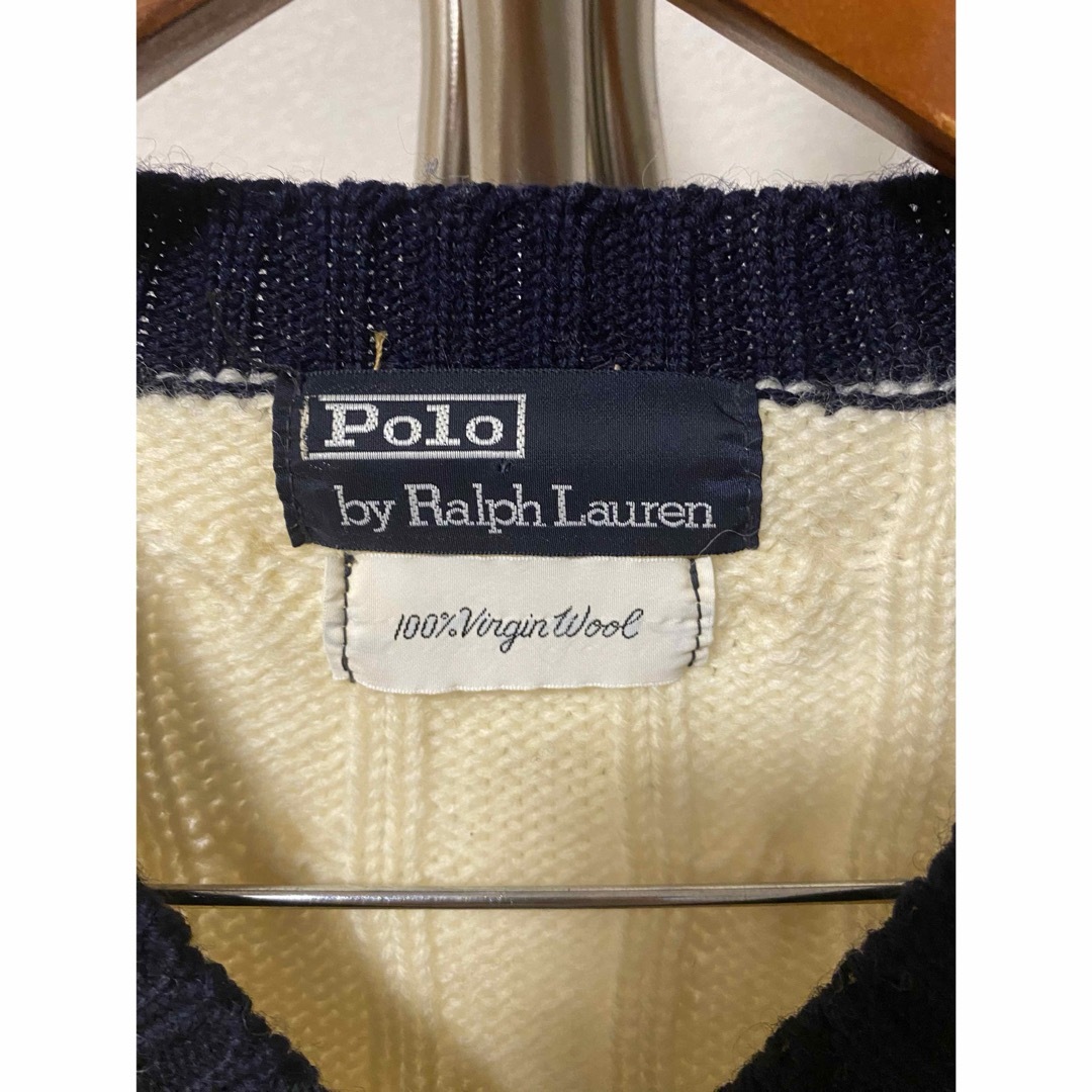 Ralph Lauren(ラルフローレン)のラルフローレン レディース チルデンニット ケーブルニット レディースのトップス(ニット/セーター)の商品写真