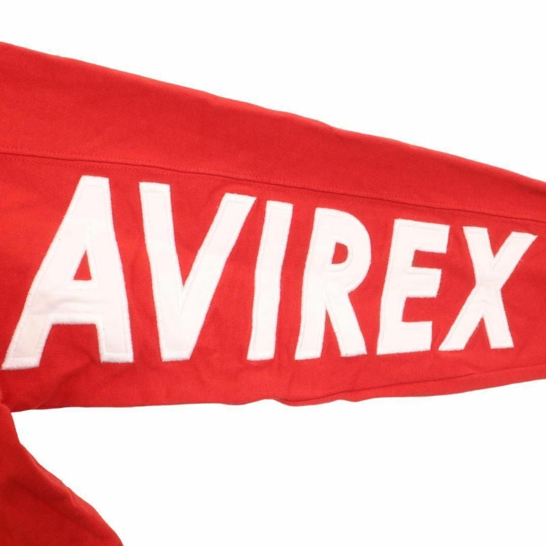 AVIREX(アヴィレックス)のAVIREX アヴィレックス レッド ロゴ パーカー スウェット その他のその他(その他)の商品写真
