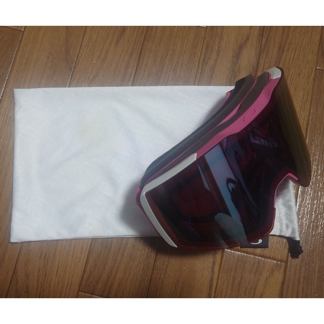 Oakley(オークリー)のoakleyfl XM FP Rubine Jasmine w ゴーグル スポーツ/アウトドアのスキー(その他)の商品写真