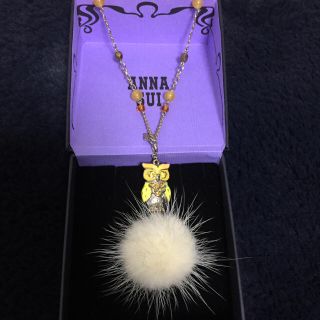 アナスイ(ANNA SUI)のANNA SUIフクロウネックレス(ネックレス)