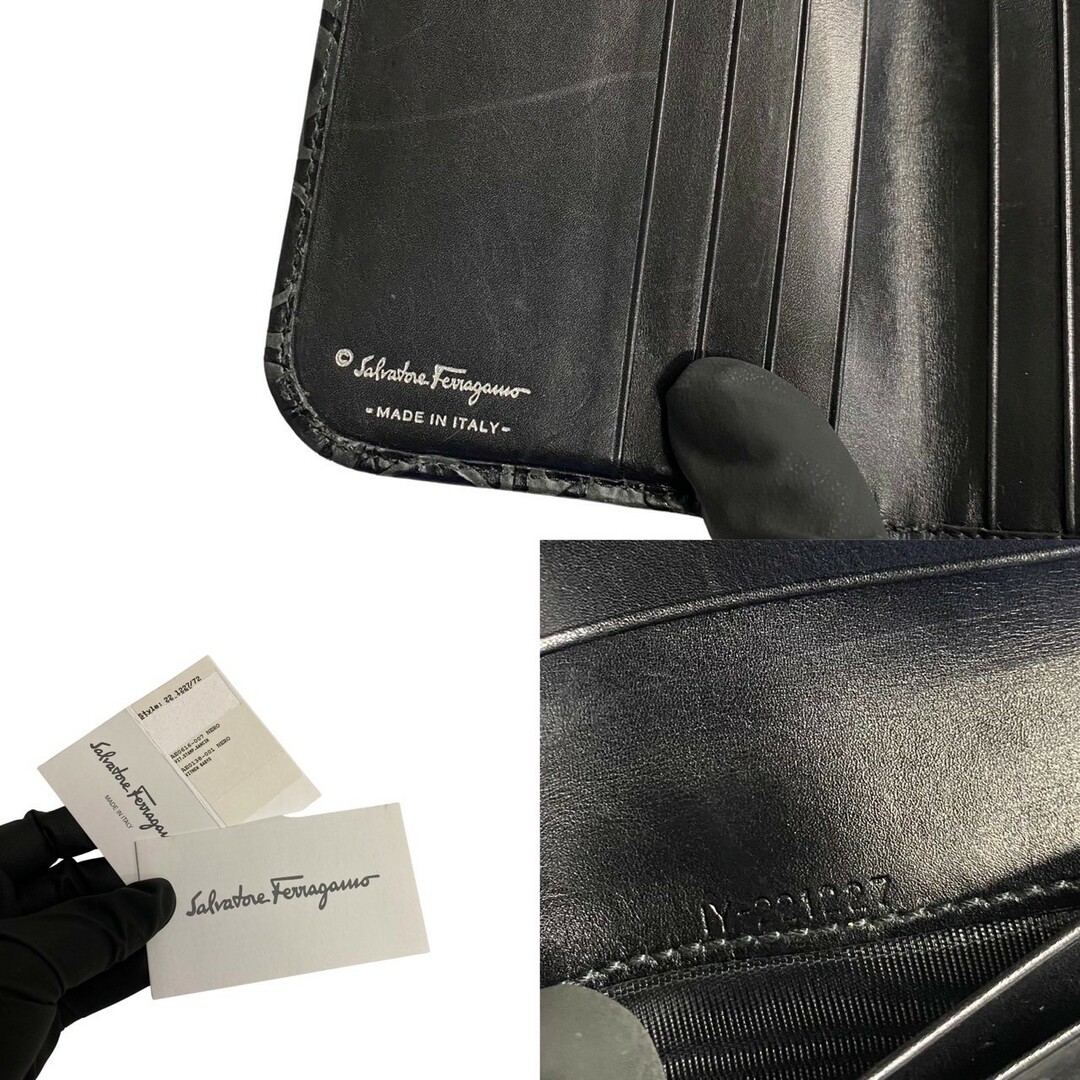 極 美品 箱付 Salvatore Ferragamo サルヴァトーレフェラガモ 極 美品 箱付 Salvatore Ferragamo サルヴァトーレフェラガモ