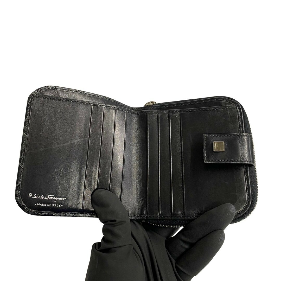 極 美品 箱付 Salvatore Ferragamo サルヴァトーレフェラガモ 極 美品 箱付 Salvatore Ferragamo サルヴァトーレフェラガモ