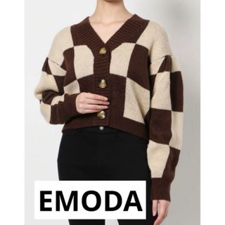 エモダ(EMODA)のEMODA ニットカーディガン(カーディガン)