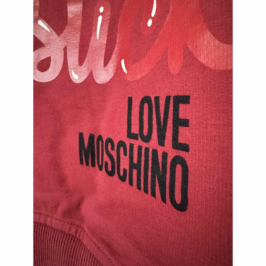 MOSCHINO(モスキーノ)の【新品】MOSCHINO  モスキーノ  スウェット トレーナー レディースのトップス(トレーナー/スウェット)の商品写真