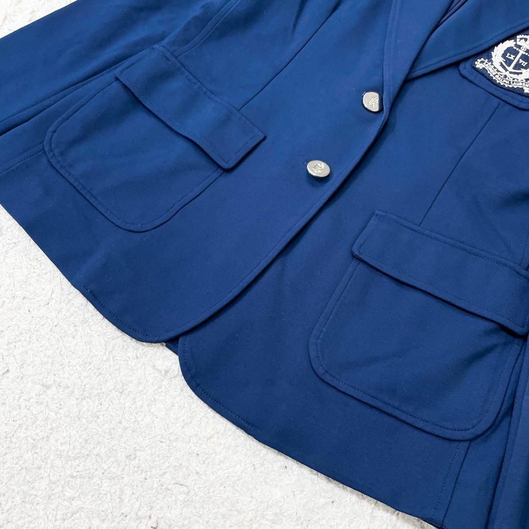 POLO RALPH LAUREN(ポロラルフローレン)のラルフローレン　イージージャケット　ブレザー　ネイビー　4 レディースのジャケット/アウター(テーラードジャケット)の商品写真