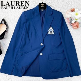 ポロラルフローレン(POLO RALPH LAUREN)のラルフローレン　イージージャケット　ブレザー　ネイビー　4(テーラードジャケット)