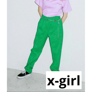 エックスガール(X-girl)のX-girl カラーパンツ(カジュアルパンツ)