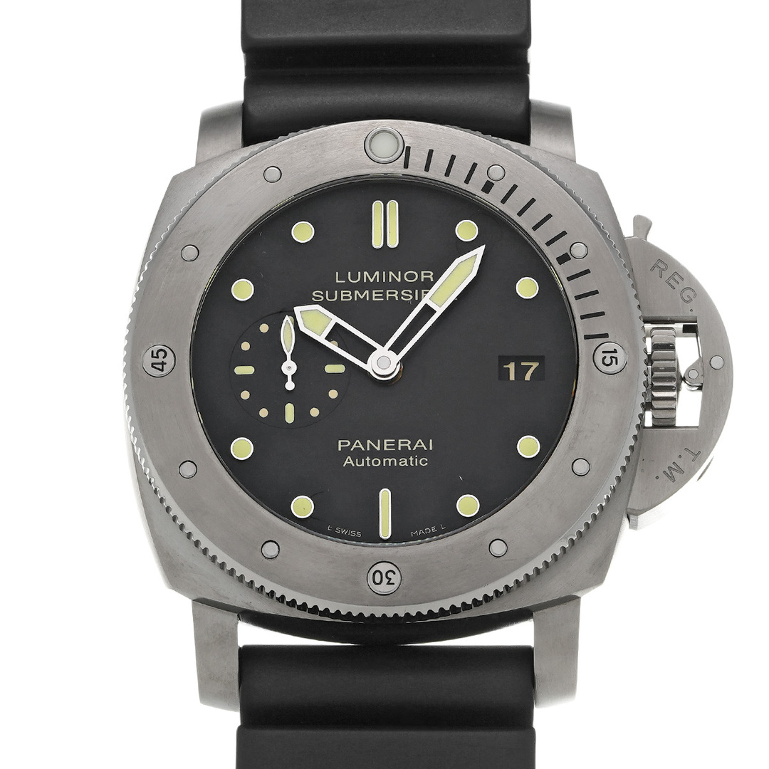 OFFICINE PANERAI(オフィチーネパネライ)の中古 パネライ PANERAI PAM00305 Q番(2014年製造) ブラック メンズ 腕時計 メンズの時計(腕時計(アナログ))の商品写真