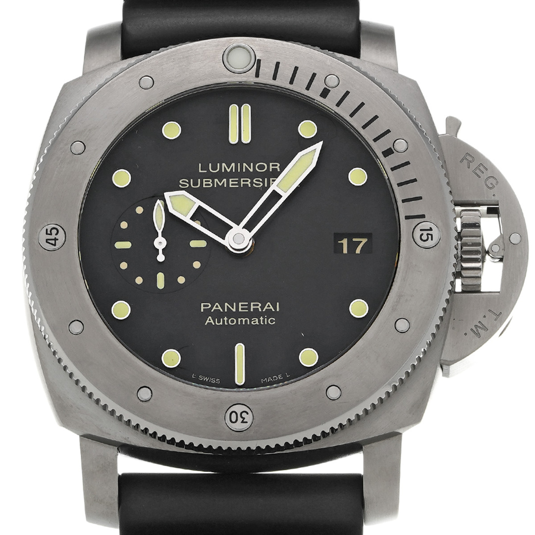 OFFICINE PANERAI(オフィチーネパネライ)の中古 パネライ PANERAI PAM00305 Q番(2014年製造) ブラック メンズ 腕時計 メンズの時計(腕時計(アナログ))の商品写真