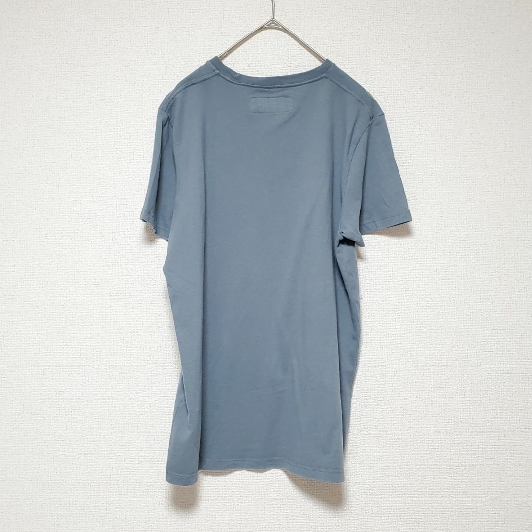 Abercrombie&Fitch(アバクロンビーアンドフィッチ)のAbercrombie＆Fitch　メンズ 半袖Tシャツ ブルーグレー　サイズS メンズのトップス(Tシャツ/カットソー(半袖/袖なし))の商品写真