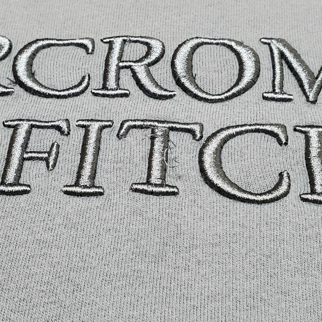 Abercrombie&Fitch(アバクロンビーアンドフィッチ)のAbercrombie＆Fitch　メンズ 半袖Tシャツ ブルーグレー　サイズS メンズのトップス(Tシャツ/カットソー(半袖/袖なし))の商品写真