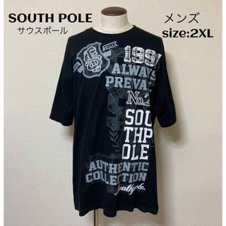 サウスポール(SOUTH POLE)のSOUTH POLE サウスポール Tシャツ USA輸入古着 2XL(Tシャツ/カットソー(半袖/袖なし))