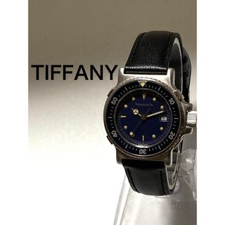ティファニー(Tiffany & Co.)の極美品！ TIFFANY ティファニー　ダイバーズ　ユニセックスサイズ　男女兼用(腕時計)