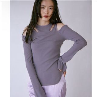 ステュディオス(STUDIOUS)のTHINGS THAT MATTER  TERECO RIB TOPS(カットソー(長袖/七分))