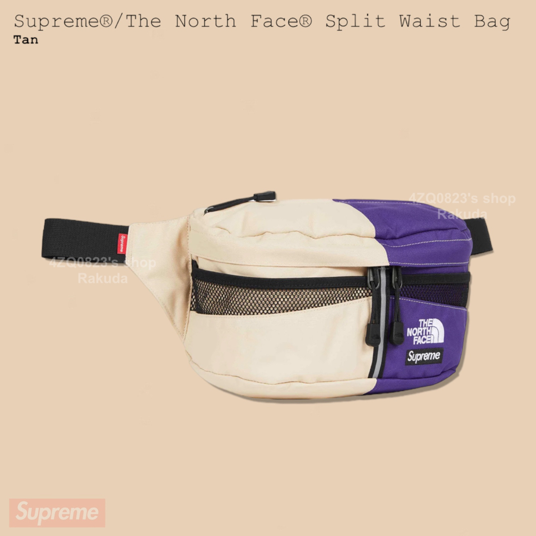 Supreme(シュプリーム)のSupreme The North Face Waist Bag Tan タン メンズのバッグ(ウエストポーチ)の商品写真