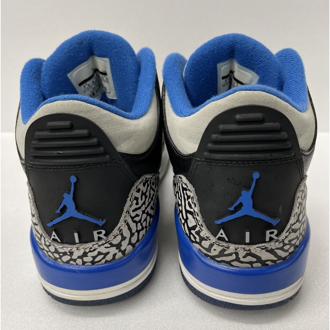 Jordan Brand（NIKE）(ジョーダン)の25.5cm AIR JORDAN 3 AJ3 RETRO スポーツブルー メンズの靴/シューズ(スニーカー)の商品写真